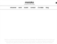 Tablet Screenshot of motoko.nl